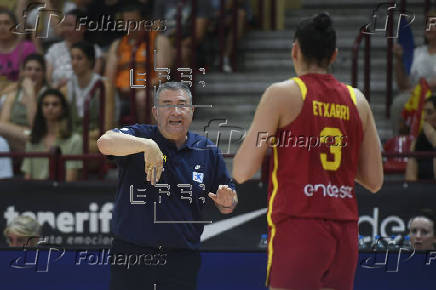 España-Italia. Amistoso femenino de preparación para el Eurobasket, en Inca (Mallorca).