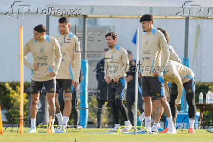 Entrenamiento selección argentina de fútbol