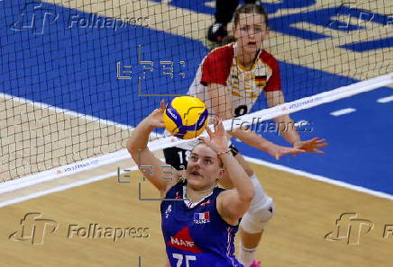 FIVB Volleyball Women's Nations League - France vs Germany
