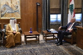 Kuwaiti Interior Minister Sheikh Fahad Yousef Al-Sabah visits Lebanon