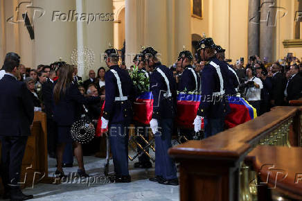 Funeral of Colombian Senator Miguel Uribe Turbay, in Bogota