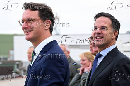NATO Secretary General Mark Rutte visits the German air base of Geilenkirchen
