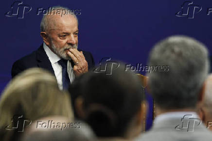 SAO PAULO, SP, 22.05.2025-LULA PARTICIPA DA CERIMONIA DE CURSOS NO SIRIO-LIBANES