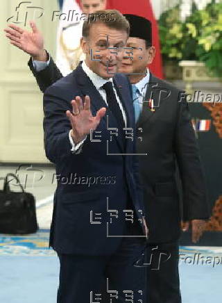 France's President Emmanuel Macron visits Indonesia