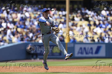 MLB: New York Mets at Los Angeles Dodgers