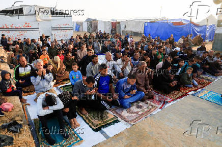 First day of Eid al-Adha in Khan Younis