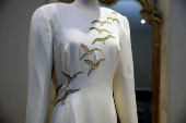 'Princess Diana's Style & A Royal Collection' is displayed, at a public exhibition in The Museum of Style Icons, in Newbridge