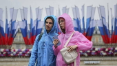 A rainy day in Moscow