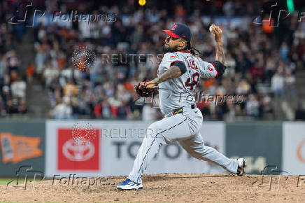 MLB: Cleveland Guardians at San Francisco Giants