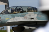 Indonesian Air Force holds security drill