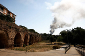 Several injured in Rome after gas station explodes