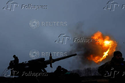 43rd Heavy Artillery Brigade on the battlefield, in Bakhmut