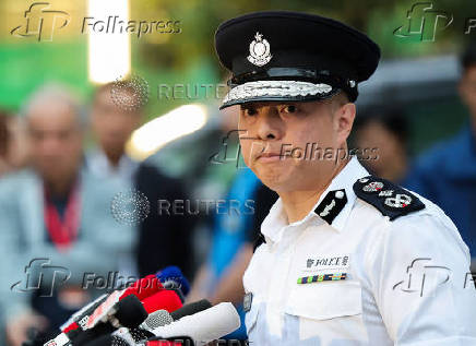 Aftermath of a deadly fire at the Wang Fuk Court housing complex in Hong Kong