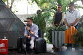 Ecuador's President and presidential candidate Daniel Noboa campaigns ahead of run-off, in Guayaquil