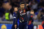 UEFA Europa League quarter-finals - Olympique Lyon vs Manchester United
