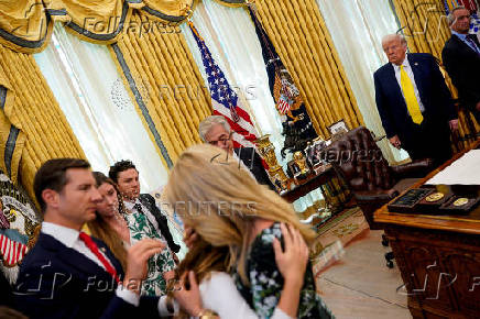 Swearing-in ceremony for Administrator of the Centers for Medicare and Medicaid Services Mehmet Oz in the Oval Office in Washington