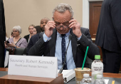 U.S. Health Secretary Kennedy testifies before a House Appropriations Labor, Health and Human Services, Education, and Related Agencies Subcommittee hearing, in Washington