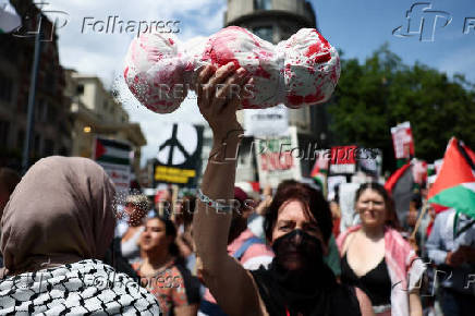 Pro-Palestinian demonstration in London