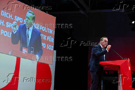 Social Democratic Party (SPD) convention in Berlin