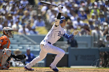 MLB: Houston Astros at Los Angeles Dodgers