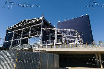 Estrutura do prime rock brasil começa a ser montada no mineirão