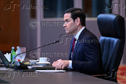 US Secretary of State Marco Rubio attends the ASEAN Foreign Ministers' Meeting