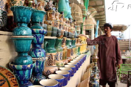 Traditional pottery factory in Kandahar
