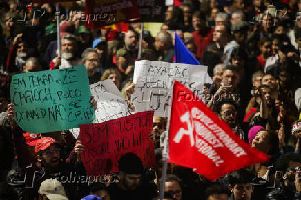 Protesto pela Taxação dos Super-Ricos