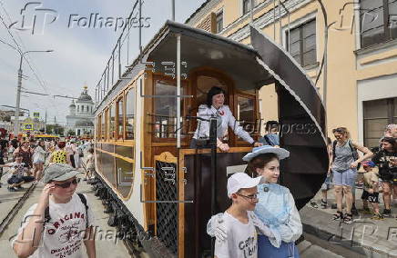 Moscow Transport Day celebrations