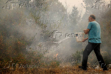 Wildfires spread in Montenegro amid heatwave