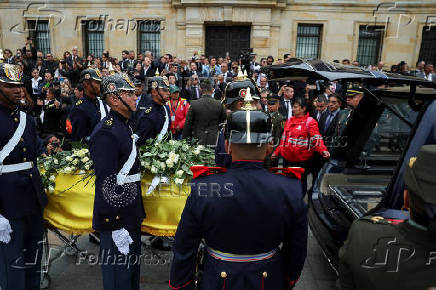 Funeral of Colombian Senator Miguel Uribe Turbay, in Bogota