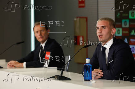 Presentación de Franco Mastantuono