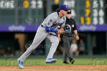 MLB: Los Angeles Dodgers at Colorado Rockies