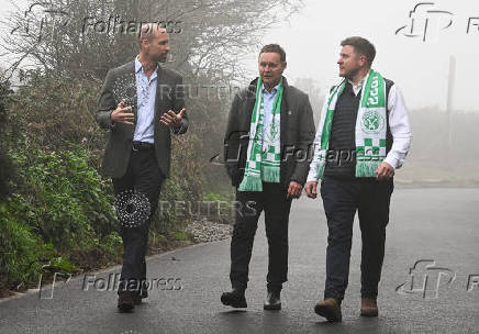 The Prince Of Wales Opens New Road At Mousehole Football Club