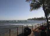 Praia do Forte, sede do Projeto Tamar, na Bahia