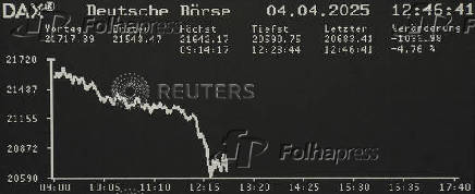 German share price index DAX graph is pictured at the stock exchange in Frankfurt