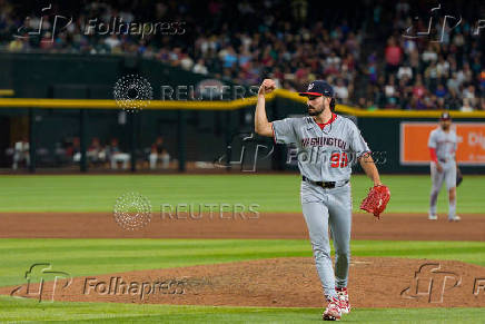 MLB: Washington Nationals at Arizona Diamondbacks