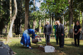 Japan's Princess Kako visits Botanical Garden (Jardim Botanico), in Rio de Janeiro