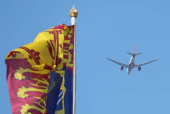 Trooping the Colour parade to honour Britain's King Charles on his official birthday in London