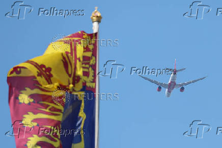 Trooping the Colour parade to honour Britain's King Charles on his official birthday in London