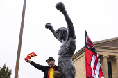 Torcedores do Flamengo na Filadélfia