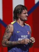 Entrenamiento del Atlético de Madrid