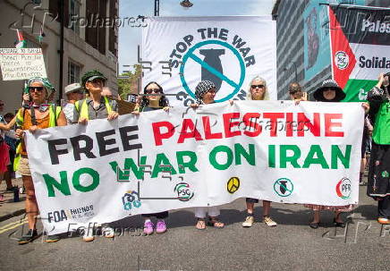 National March for Palestine in London