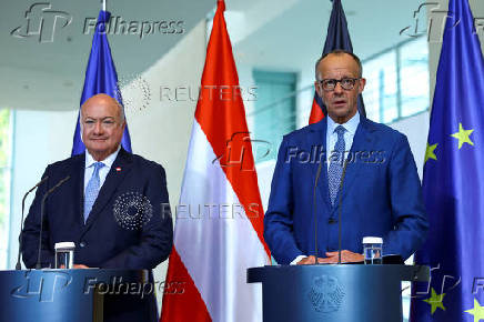 Austrian Chancellor Christian Stocker visits Berlin