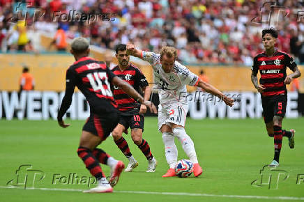 Partida entre FLAMENGO X BAYERN DE MUNIQUE (GER) pela Copa do Mundo Clubes da Fifa 2025