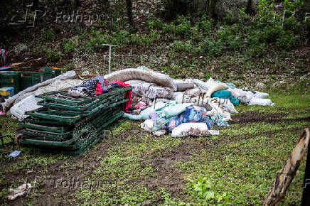 Aftermath of deadly flooding in Kerr County, Texas