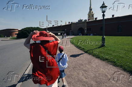 Summer weather in St. Petersburg