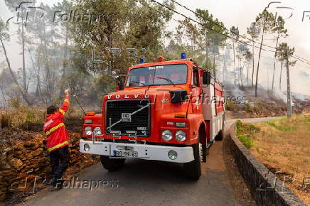 Forest fire in Portugal