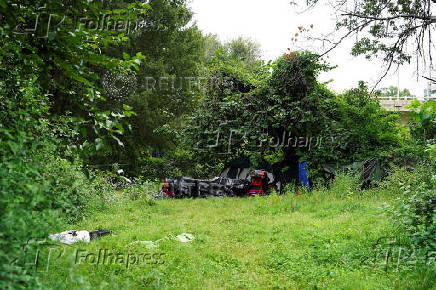 Homeless encampment in Washington, D.C.