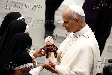 Pope Leo XIV holds general audience at the Vatican